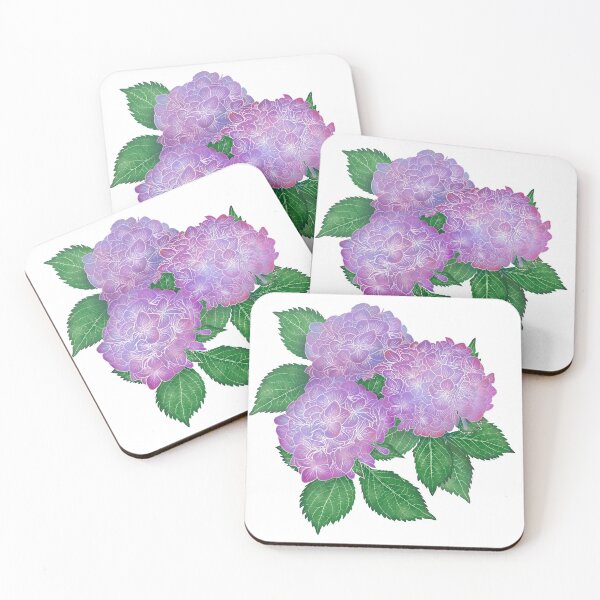 Item preview, Beautiful blooms of purple hydrangea designed and sold by AsyaTury.