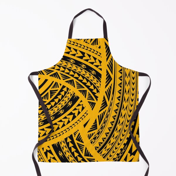 Item preview, YELLOW SAMOAN PATTERN designed and sold by ARTSHACKPRINTS.