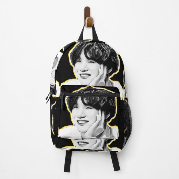 Artikelvorschau, BTS Suga Cute Schwarz und Weiß entworfen und verkauft von VARSHΔ MIGHT.