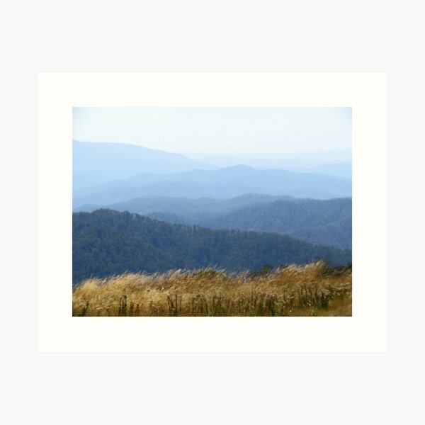 Item preview, Misty Mountains - Victoria's High Country designed and sold by Marilyn Harris.