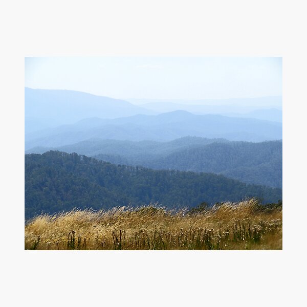 Item preview, Misty Mountains - Victoria's High Country designed and sold by Marilyn Harris.