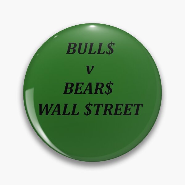 Item preview, BULLS V BEARS WALLS STREET designed and sold by DomGDesign.