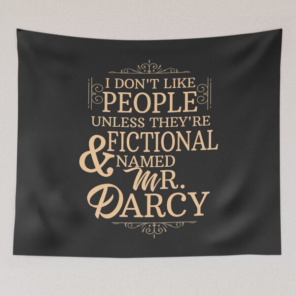 Item preview, Jane Austen Vintage Book Club Mr. Darcy Fans Literary Quotes Gifts designed and sold by TopTeeShop.