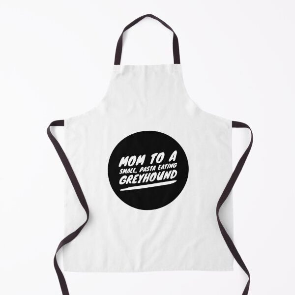 Item preview, Mom To A Small, Pasta Eating Greyhound - White designed and sold by DoggoneTees.