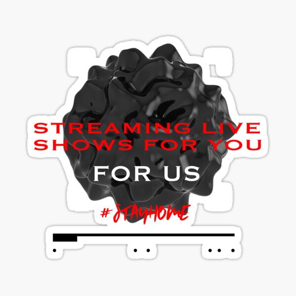 Live Streaming Stickers Redbubble - news telecast pic decal roblox