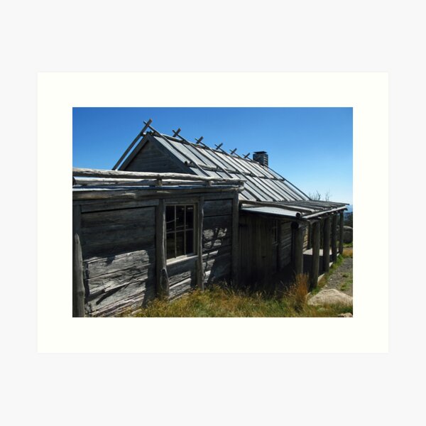 Item preview, Craig's Hut - Alpine National Park, Victoria. designed and sold by Marilyn Harris.