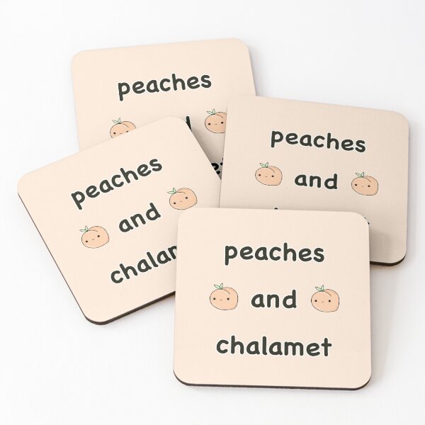 Item preview, Peaches And Chalamet designed and sold by -SushiCat-.