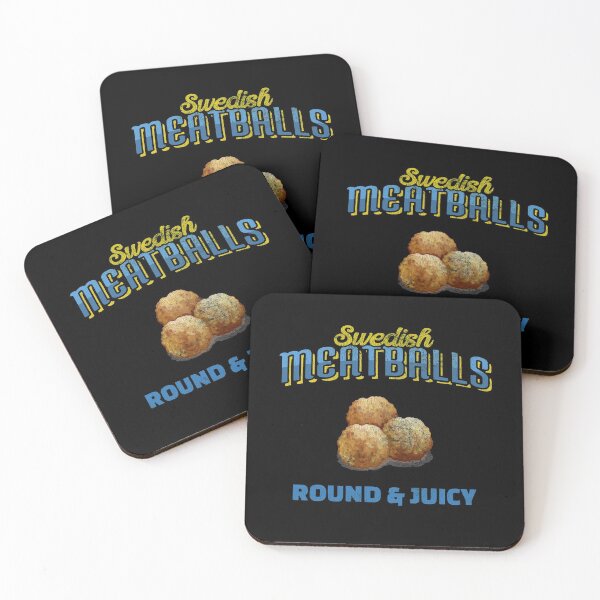 Item preview, Swedish Meatballs Round & Juicy designed and sold by swedishprints.