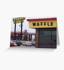 Waffle House near St. Louis Greeting Card