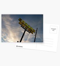 Waffle House Sunset Postcards