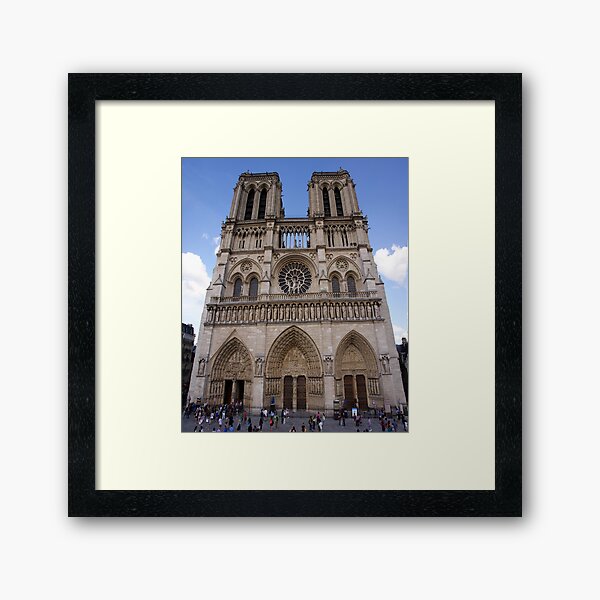 Notre Dame de Paris Framed Art Print