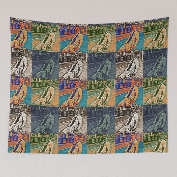Item preview, Cristiano Ronaldo, Goal Celebration, Juventus FC, Pop Art designed and sold by DomGDesign.