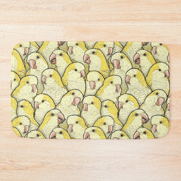 Item preview, Yellow Lutino Quaker Monk Parakeets designed and sold by MaratusFunk.