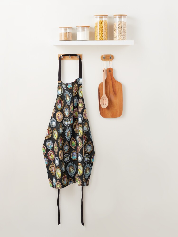 Alternate view of Budgies in Hats Apron