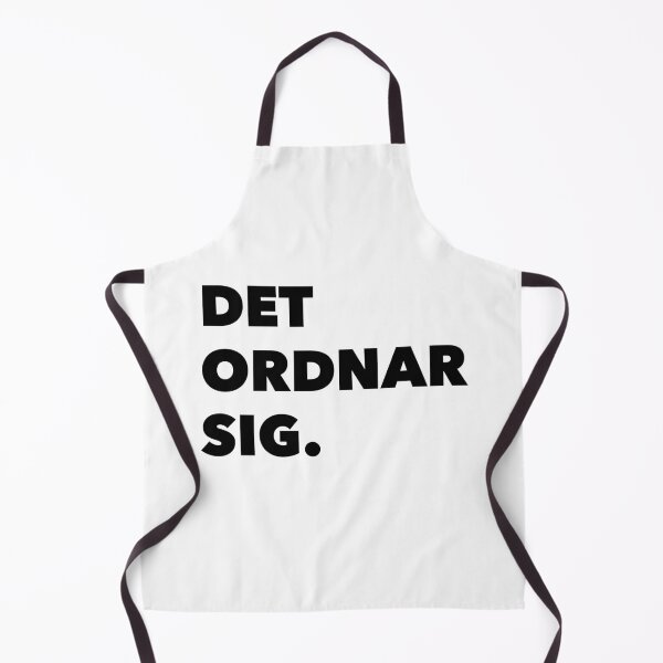 Item preview, Det Ordnar Sig (Everything will be ok in Swedish) designed and sold by swedishprints.