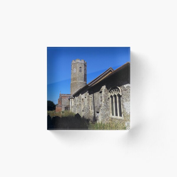 Ilketshall St Andrew, Suffolk Acrylic Block