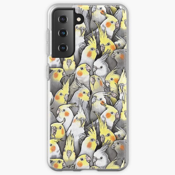 Cockatiels Galore Samsung Galaxy Soft Case