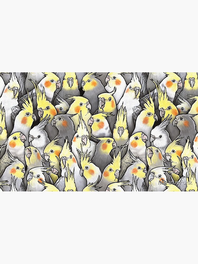 Cockatiels Galore by MaratusFunk