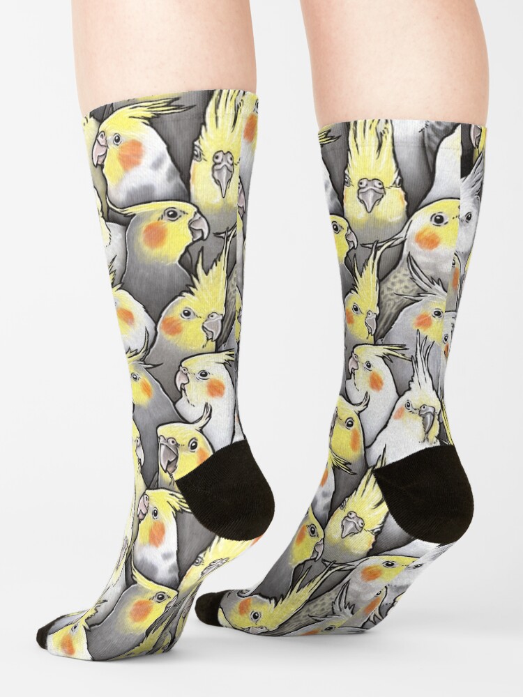 Alternate view of Cockatiels Galore Socks