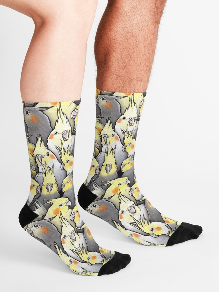 Alternate view of Cockatiels Galore Socks