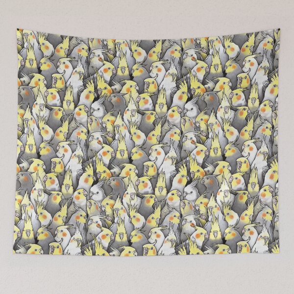 Item preview, Cockatiels Galore designed and sold by MaratusFunk.