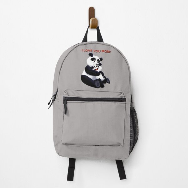 Item preview, I love you mom! Happy Mother's Day cute mommy panda with her adorable baby panda designed and sold by AnnieLonghi.