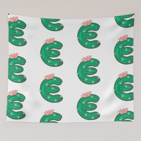 Item preview, E (Cactus Letter) designed and sold by Minaficent.