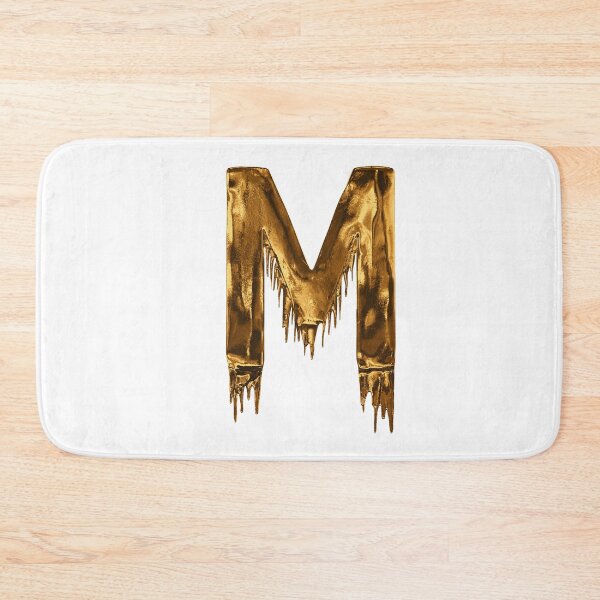 Item preview, Gold Drip Alphabet Letter M designed and sold by MPowerTeez.