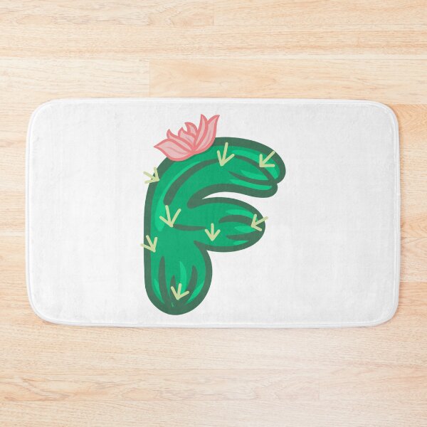 Item preview, F (Cactus Letter) designed and sold by Minaficent.