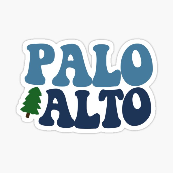 Item preview, Palo Alto Sticker designed and sold by nataliewu26.