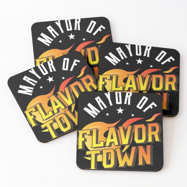 Item preview, design for Mayor of Flavor Town print designed and sold by Lisbob.