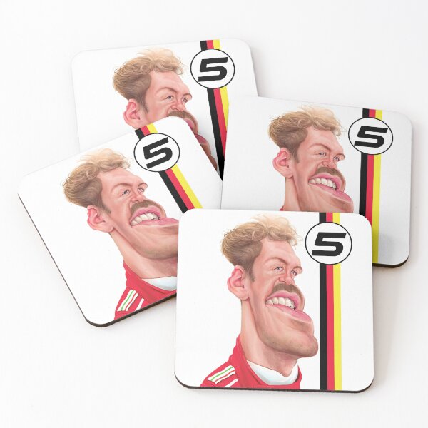 Item preview, Sebastian Vettel Caricature designed and sold by AnthonyPascoe.