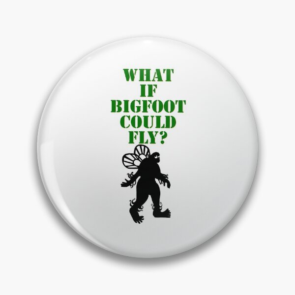 Item preview, What If Bigfoot Could Fly designed and sold by wildjellybeans.
