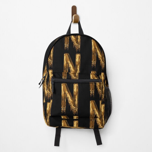 Item preview, Copy of Gold Drip on Black Alphabet Letter N designed and sold by MPowerTeez.
