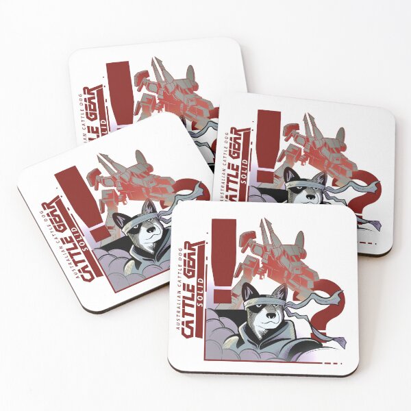 Item preview, Cattle Gear Solid Australian Cattle Dog Video Game Parody designed and sold by sidehustledog.