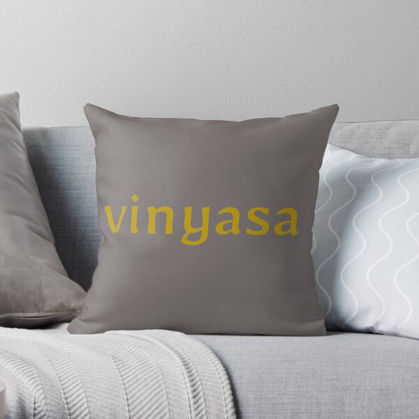 Vinyasa Throw Pillow