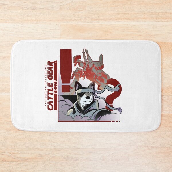 Item preview, Cattle Gear Solid Australian Cattle Dog Video Game Parody designed and sold by sidehustledog.