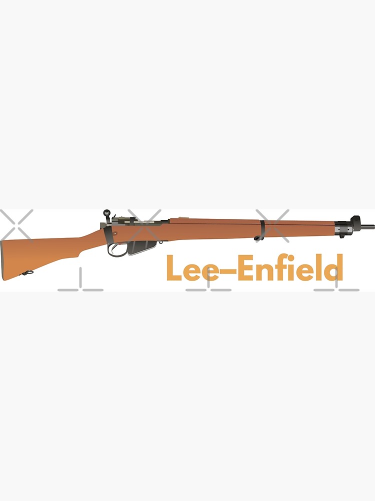 Lee-Enfield British WW2 Rifle Photographic Print for Sale by