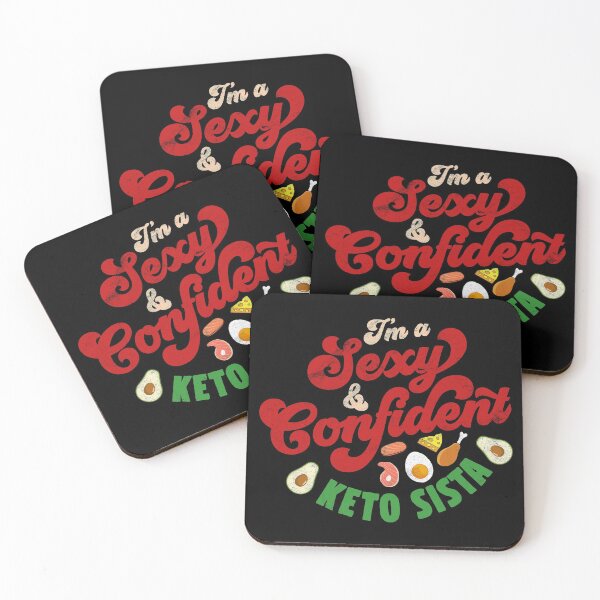 Item preview, I'm A Sexy and Confident Keto Sista - Keto Diet | Ketogenic Diet | Low Carb Diet designed and sold by lookhumandesign.