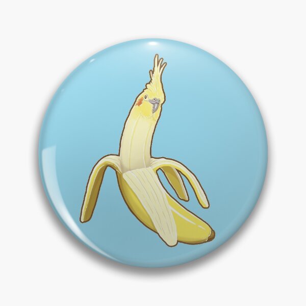 Item preview, Bananaaaa! - Cockatiel Banana Pattern designed and sold by MaratusFunk.