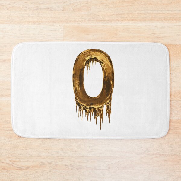 Item preview, Gold Drip Alphabet Letter O designed and sold by MPowerTeez.