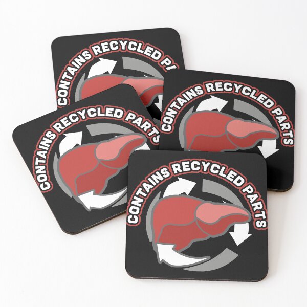 Item preview, Contains Recycled Parts Liver Transplant Survivor designs design designed and sold by Lisbob.