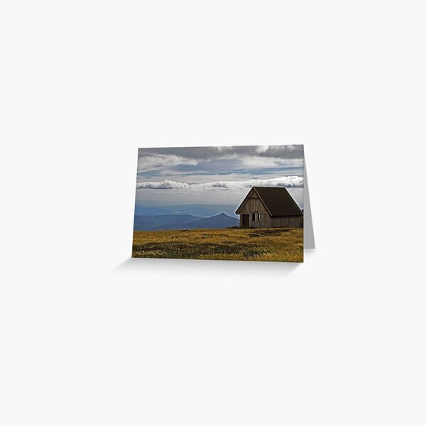 Item preview, Pendergast Hut - Mt Buller, Victorian High Country. designed and sold by Marilyn Harris.