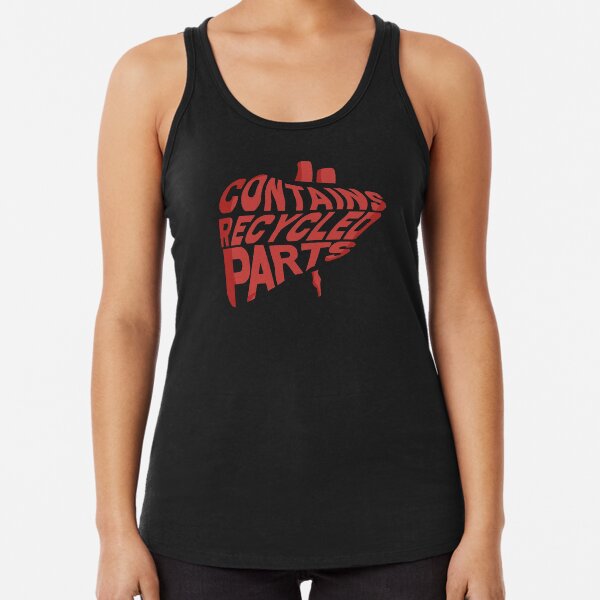 Item preview, Contains Recycled Parts Liver Transplant Survivor designs print designed and sold by Lisbob.