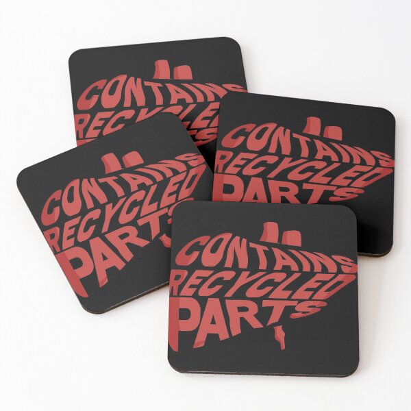 Item preview, Contains Recycled Parts Liver Transplant Survivor designs print designed and sold by Lisbob.