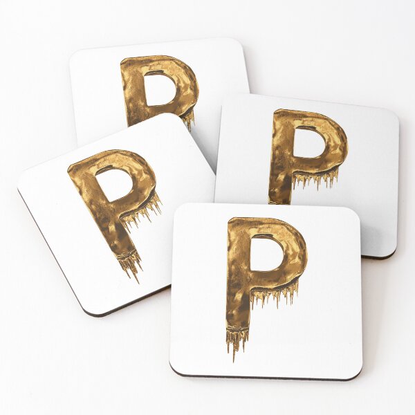 Item preview, Copy of Gold Drip Alphabet Letter P designed and sold by MPowerTeez.