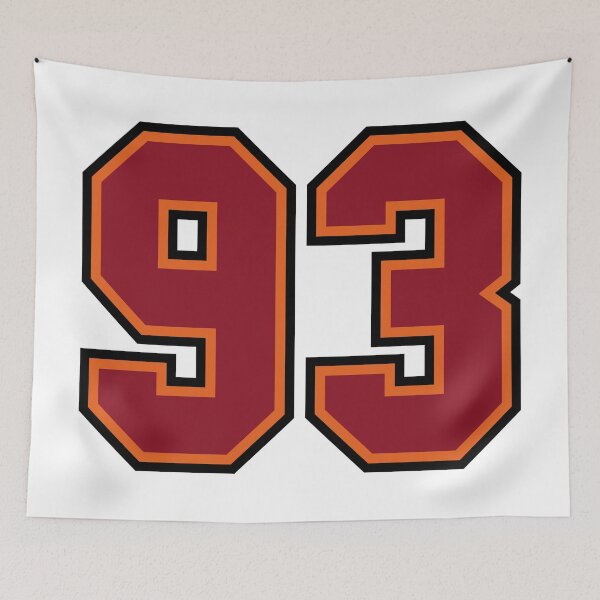 Item preview, Number 93 Sports Tampa Ninety-Three Jersey designed and sold by HelloFromAja.