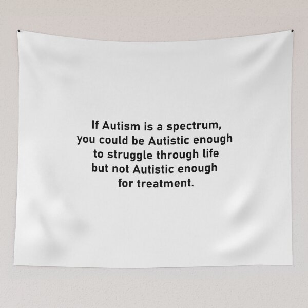 Item preview, When you are suffering with the Autism spectrum disorder (ASD) designed and sold by Palash Jain.