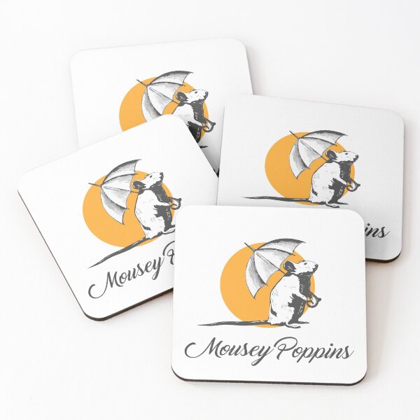 Item preview, Mousey Poppins | Mouse with Umbrella | Parody designed and sold by ComedyQuotes.