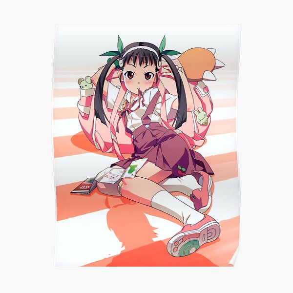 Hanamonogatari Wall Art Redbubble